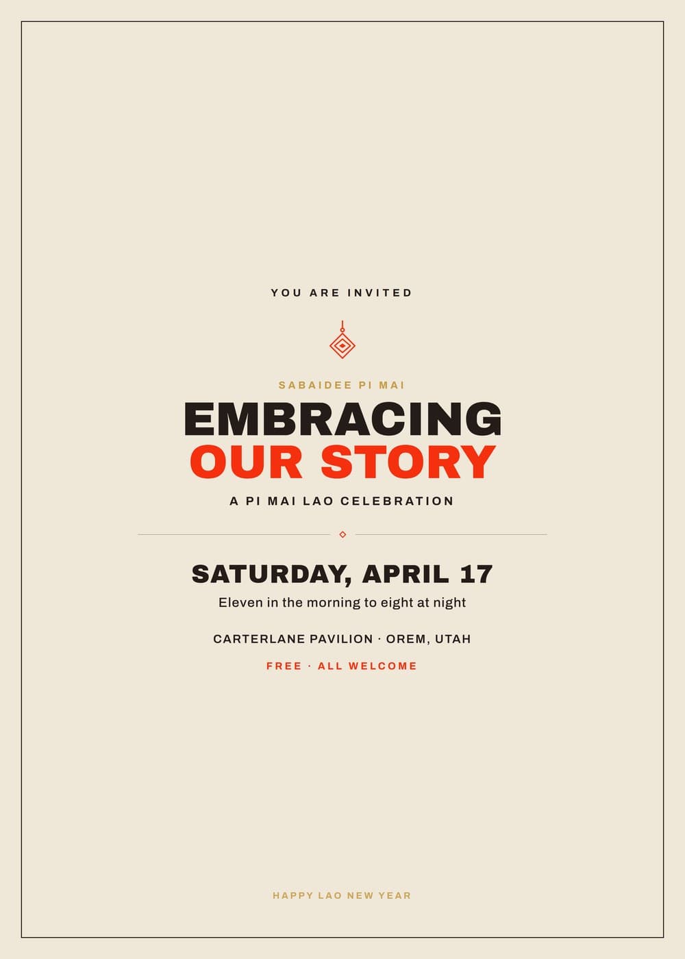 Save-the-date card